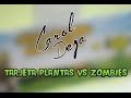 Como hacer una tarjeta infantil de Plantas vs Zombies - El Taller de Carol Deza