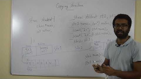 Lecture 13.1 | Structures | shallow vs deep copy