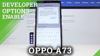 How to Enable Developer Options on OPPO A73 – Discover Secret Android Menu