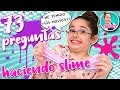 73 PREGUNTAS a MI MADRE HACIENDO SLIME!! 😱 ¿Has tenido MÁS NOVIOS a parte de PAPÁ?