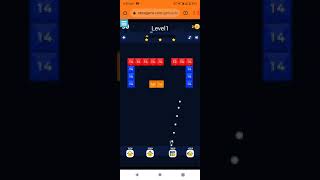 Brick Breaker Bash Gameplay | Online Android Game | Break these bricks numbers | Let's play online screenshot 3