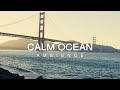 Relaxing Ocean Waves at Golden Gate Bridge | Calming Beach Sounds for Sleep | Work | Meditation