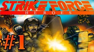 Strike Force Heroes - Let's Play, Part 1 - ARNOLD SCHWARZENEGGER screenshot 1