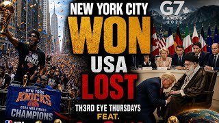 TH3RD EYE THURSDAYS " NEW YORK CITY WON, USA LOST" feat RED PILLAR The Zip Code Reality Where You Live Matters