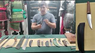 Stone Built Knives - Everything in my Collection & See Him Making Knives