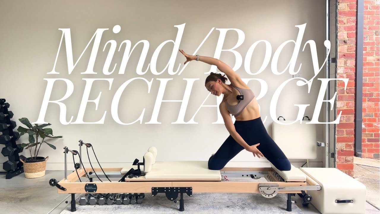 RECHARGE PILATES 🧘🏼‍♀️ 45min Full Body at-home Reformer Workout | All Levels