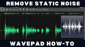 How To Remove Static Noise | WavePad Tutorial