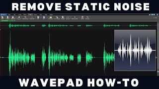 How To Remove Static Noise | WavePad Tutorial screenshot 4