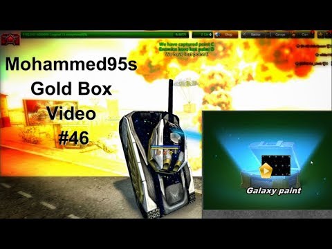 Tanki Online Mohammed95s Gold Box Video #46
