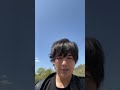 ハイキング中に後ろで突然爆発。