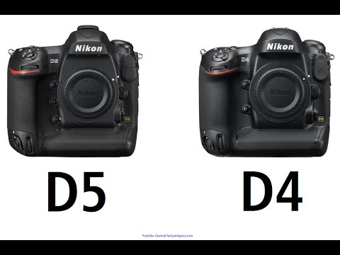 Nikon D5 vs Nikon D4