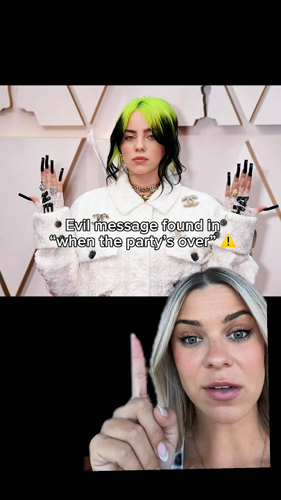 Hidden message in Billie Eilish song?? 🤯