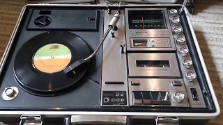 Sanyo solid state music center model g-2615n-3 turntable Cassette