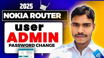 How To Change userAdmin Password Nokia WiFi Router 2025 || userAdmin Password Change Nokia WiFi |