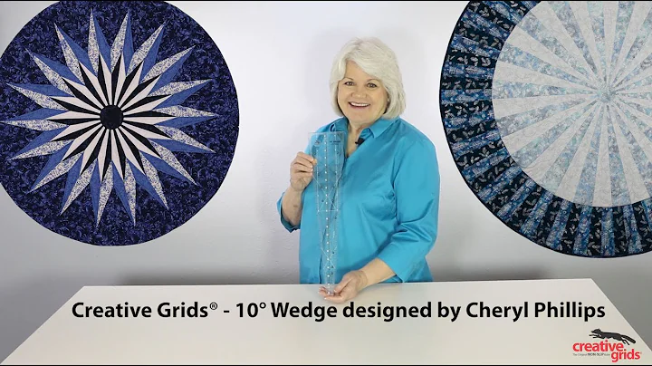 Creative Grids Ten Degree Wedge - CGRCP1