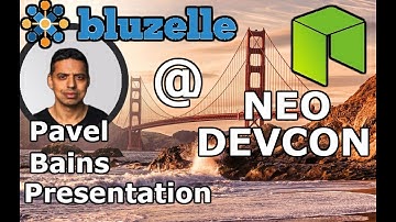 NEO News @ NEO Devcon | Bluzelle BLZ Presentation by CEO Pavel Bains | NEO Moonshot
