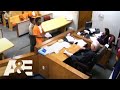 Court Cam: Judge PINS ANGRY Defendant Destroying Courtroom | A&E