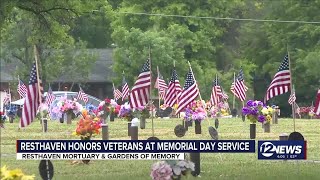 Resthaven event honors veterans who sacrificed all