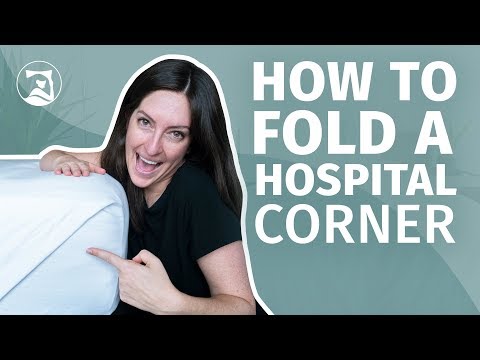 How To Make Hospital Corners on Sheets - Follow Along