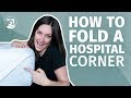 How To Make Hospital Corners on Sheets - Follow Along Here!