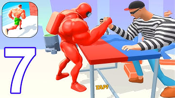 Muscle Rush - Gameplay Part 7 All Levels 55-62 Among Us (Android, iOS)