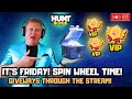 🔴 LIVE! - HUNT ROYALE! DUNGEONS GRIND AND VIP PASSES GIVEAWAYS! IT'S PERFECT FRIDAY AGAIN!