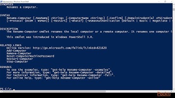 Hands-On PowerShell for Active Directory  :   Advanced Command Discovery  | packtpub.com