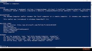 Hands-On PowerShell for Active Directory  :   Advanced Command Discovery  | packtpub.com