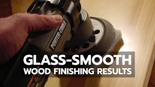 WOOD FINISHING: GlassSmooth Results With Polyurethane