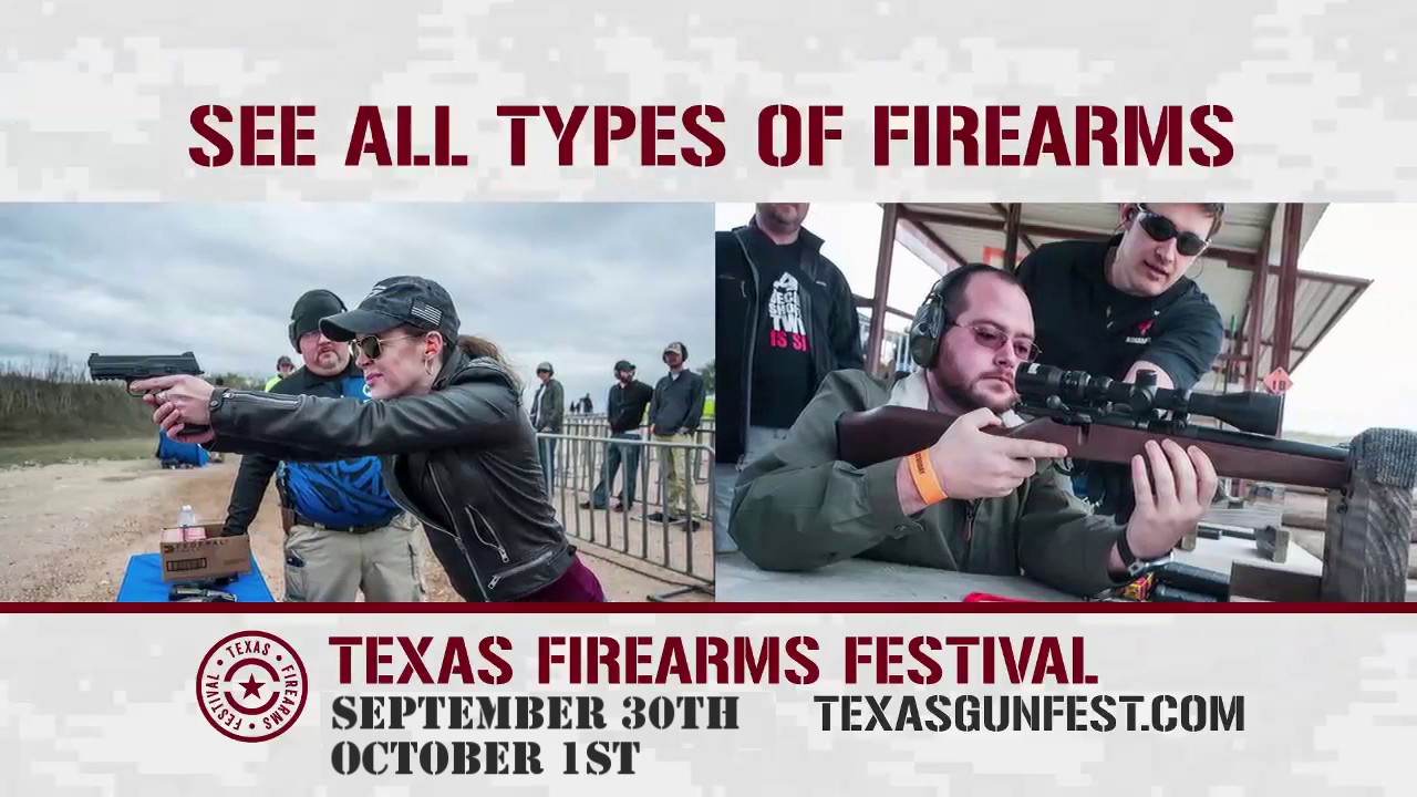 2017 Texas Firearms Festival Sept. 30/Oct. 1