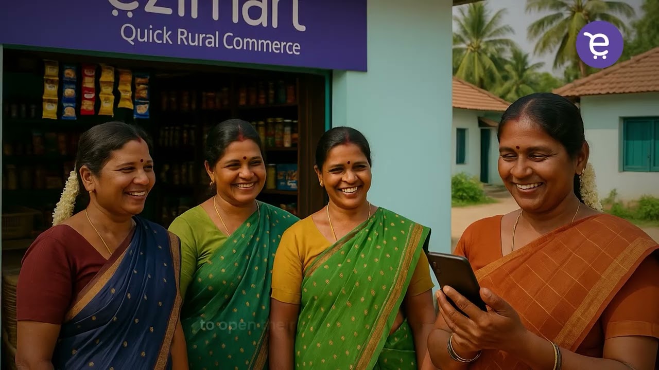 ezimart – India’s First Rural Grocery Delivery Platform | Concept Video