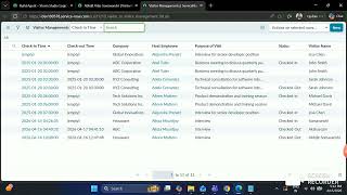 ServiceNow Visitor Management System  Built with Build Agent 🚀