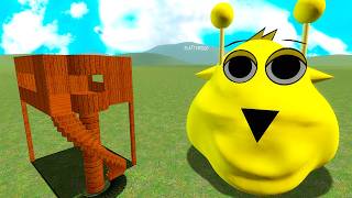 POU BOU FROM BOU'S REVENGE Vs TOWERS In Garry's Mod