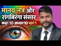 मानव नेत्र और रंगबिरंगा संसार पार्ट 4 class 10 chapter 10 #class10 #scienceclass10
