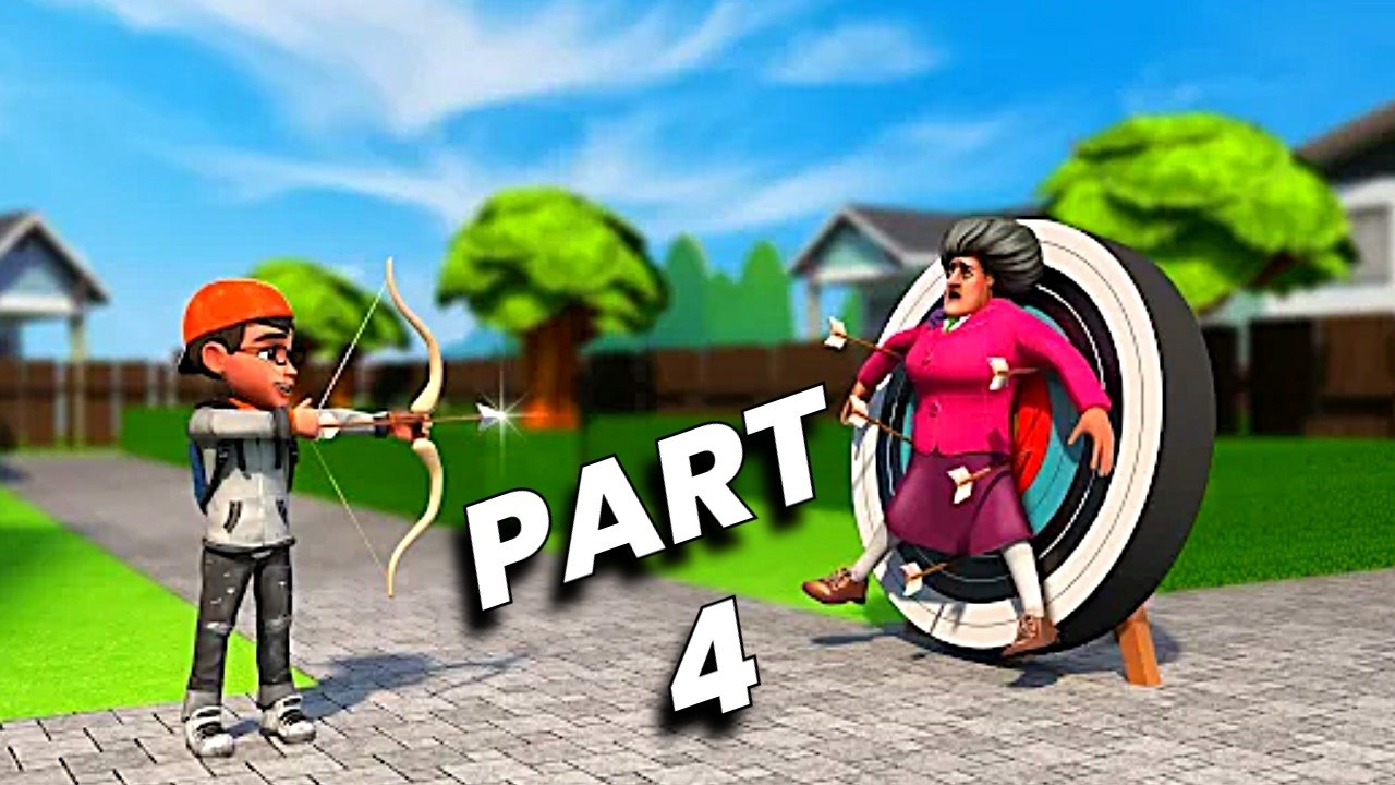 Scary teacher 3d prank Gameplay | PART 4 - YouTube