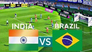 🇳🇪 INDIA vs BRAZIL 🇧🇷 | International Football Match 2025 | Efootball Ultra HD 4k Gameplay  screenshot 5
