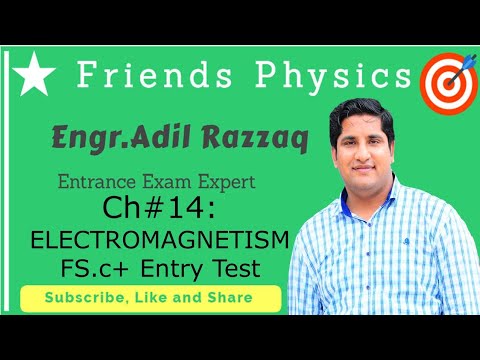 Ch No 14 Electromagnetism Solution of Past Paper MCQs By Sir. Adil Razzaq (Urdu and English)