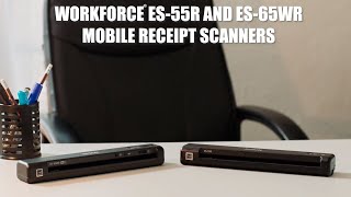 Epson Workforce ES-55R & ES-65WR Mobile Receipt Scanners | Take a Tour screenshot 2