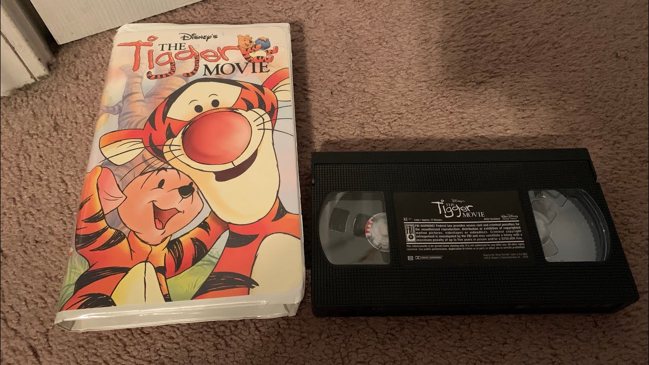 Opening to The Tigger Movie 2000 VHS YouTube