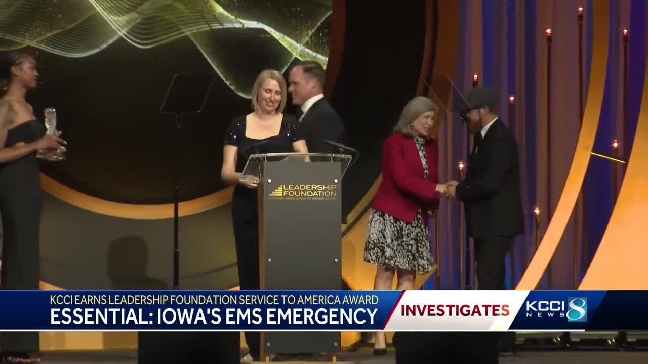 KCCI earns Leadership Foundation Service to America award
