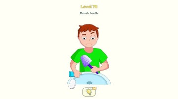 HARD LEVEL DOP 2 Delete one Part Level 78 Brush Teeth - IOS & Android Easy Guide