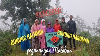 Diguncang Gempa di Puncak gunung Halimun-gunung Haruman pegunungan Malabar (Puntang) 😵‍💫🥺