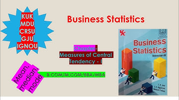 Exercise 1 of central tendency tendency  Chapter of B.com
