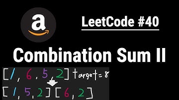 Combination Sum II - LeetCode #40 with Python, JavaScript, Java and C++