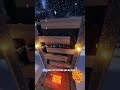 Water flows down to the lava block in  realistic Minecraft #minecraft #minecraftrealistic