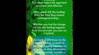 Sample mobile app for healing by means of subliminal digital messages screenshot 1