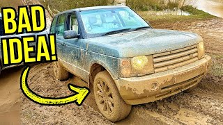 I Drove My £2,000 Range Rover Into A Quarry…