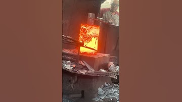 Make in China the forging process of making raw bearings  #process #machine #forging #blacksmith