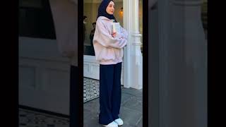 Hijabi outfit ideas✨ muslimhijabgirloutfitwintersubscribelikeviralshortsytshortsislam
