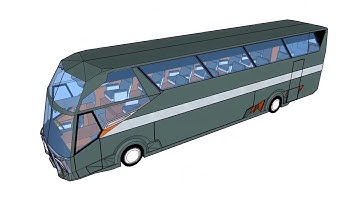 sketchup bus model